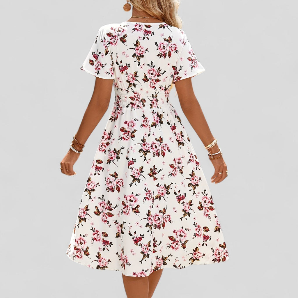 Annie | Comfortable Summer Midi Dress.