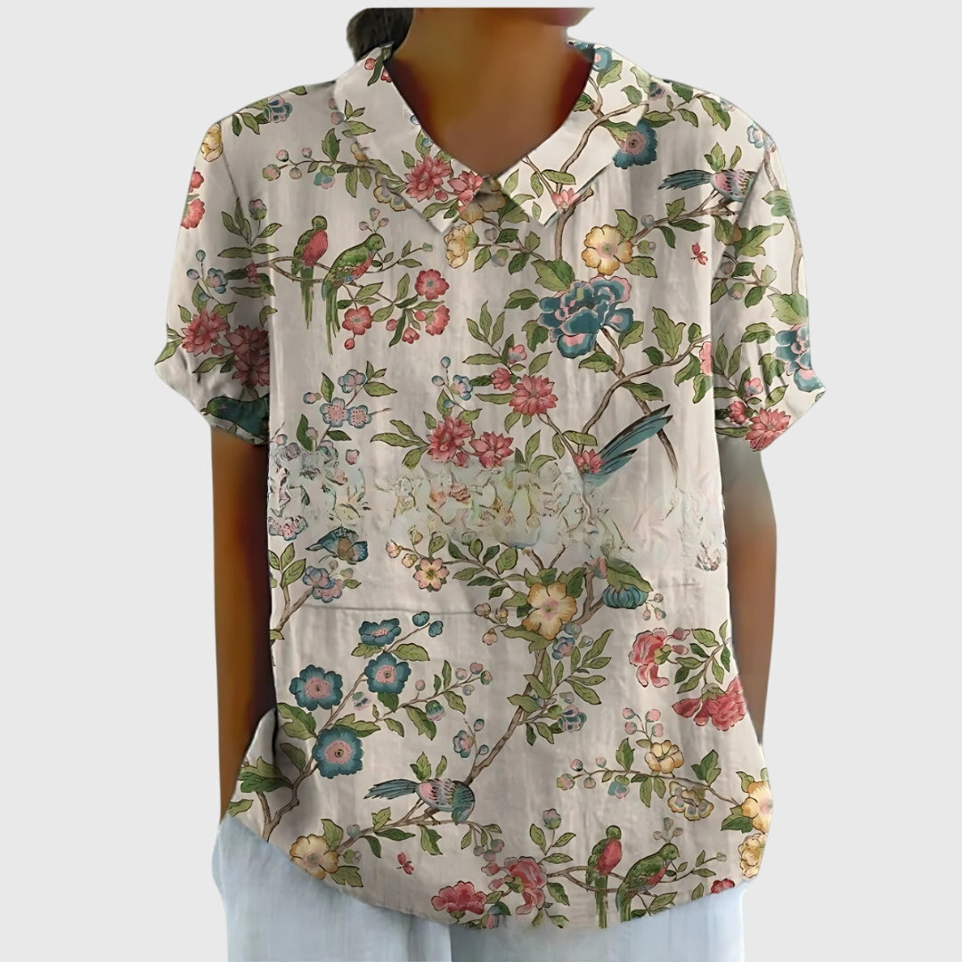 Annie | Floral Blouse