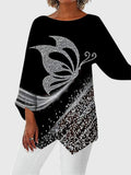 Annie | Elegant Crew Neck Top