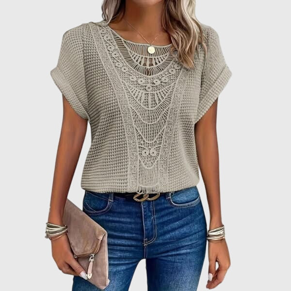 Annie | Elegant Ibiza Style Blouse